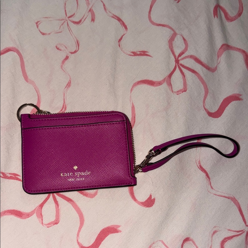 Kate Spade Vibrant Magenta Wristlet